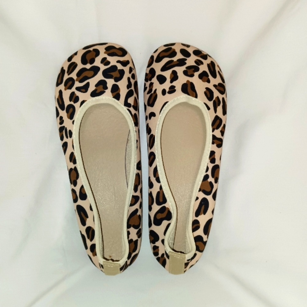 Leopard Print Women's Ballet Flats